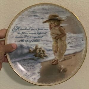 Tomorrow’s promise limited edition plate.